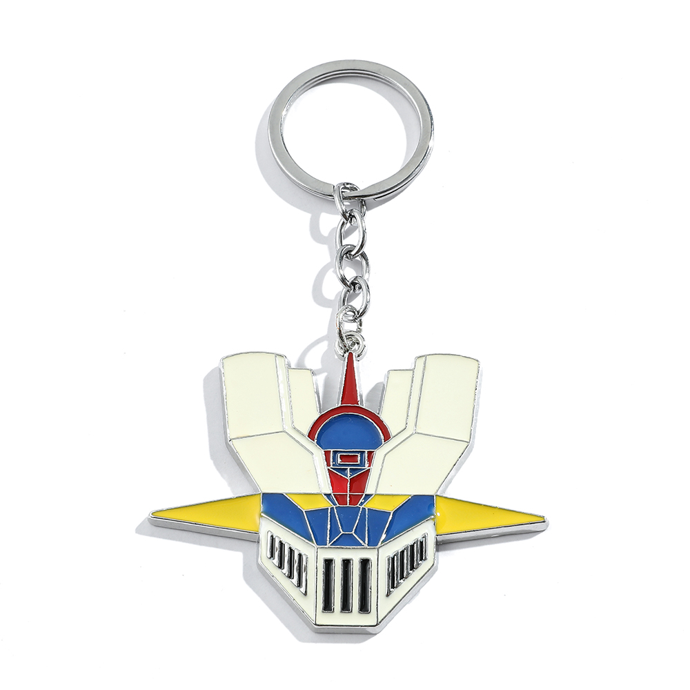 Carabiner Keychain - พวงกุญแจโลโก้หุ่นยนต์นักรบการ์ตูนอนิเมะ จี้ห้อยแฟชั่นสุดสร้างสรรค์สำหรับผู้ชาย อุปกรณ์ตกแต่งกระเป๋าเป้และรถยนต์ ﻿
