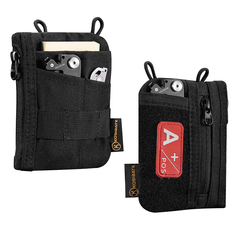 Appendix Carry Edc - กระเป๋าจัดระเบียบ EDC พร้อมพื้นที่สำหรับติดแพทช์ DIY สำหรับพกพาในชีวิตประจำวัน, กระเป๋าใส่เครื่องมืออเนกประสงค์สำหรับอุปกรณ์
