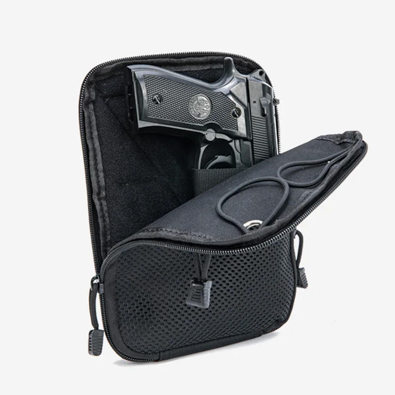 Edc Carry Holster - Molle ยุทธวิธีปกปิดปืนกระเป๋า EDC นิตยสารสําหรับ Universal ปืนพกปืนพกพกพา
