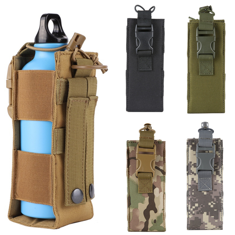 Edc Deep Carry - กระเป๋าใส่ขวดน้ำแบบ Molle สำหรับกิจกรรมกลางแจ้ง ขี่จักรยาน ตั้งแคมป์ เดินป่า