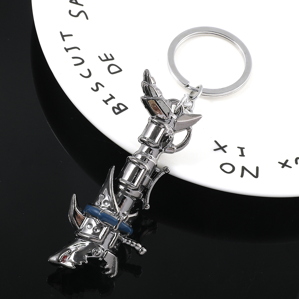 Carabiner Keychain - พวงกุญแจอนิเมะเกมอาร์เคน จินซ์ แคนนอน แฟชั่นเท่ห์ ของตกแต่งรถยนต์ สร้างสรรค์