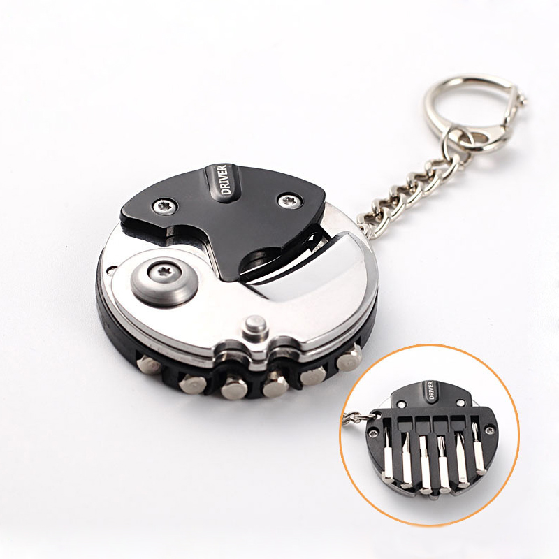 Edc Concealed Carry Knife - มัลติฟังก์ชั่นเหรียญมีดพวงกุญแจพกพากลางแจ้ง EDC Gadgets MINI Pocket ไขควง