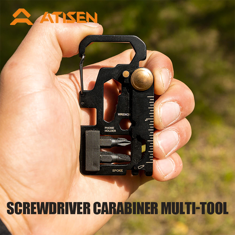 Multitool Credit Card - Multi-tool Wallet Pocket Card - ขนาดบัตรเครดิต