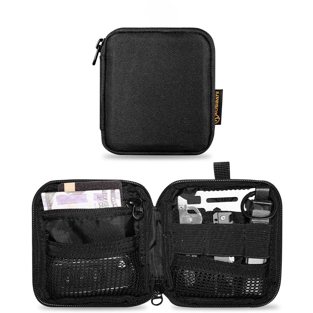 Appendix Carry Edc - กระเป๋าจัดระเบียบอเนกประสงค์ขนาดเล็กสำหรับพกพา - กระเป๋าใส่ของใช้ประจำวันสำหรับอุปกรณ์ เครื่องมือ เงินสด บัตร