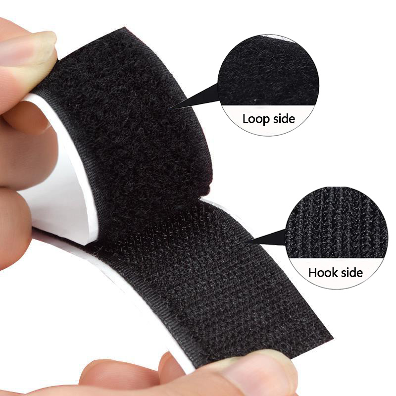 Selfกาวตะขอและห่วงเทป 1M 5M 25 - Gear Tie Reusable บทวิจารณ์และราคา