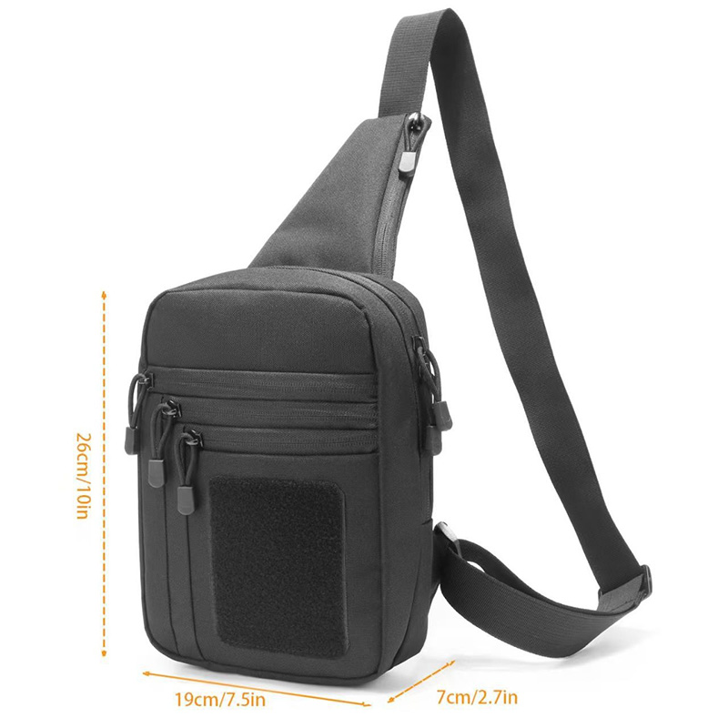 กระเป๋าปืนพกยุทธวิธี ซองปืนพกแ - Edc Concealed Carry Sling Bag บทวิจารณ์และราคา