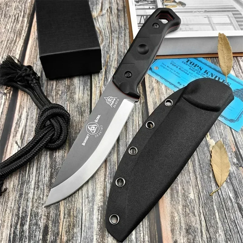 มีดพกพาเหล็ก D2 ใบมีดคงที่ สำห - Edc Concealed Carry Knife บทวิจารณ์และราคา