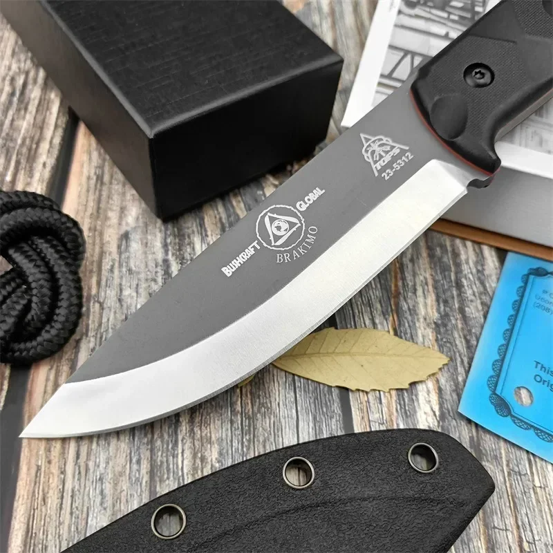 มีดพกพาเหล็ก D2 ใบมีดคงที่ สำห - Edc Concealed Carry Knife บทวิจารณ์และราคา