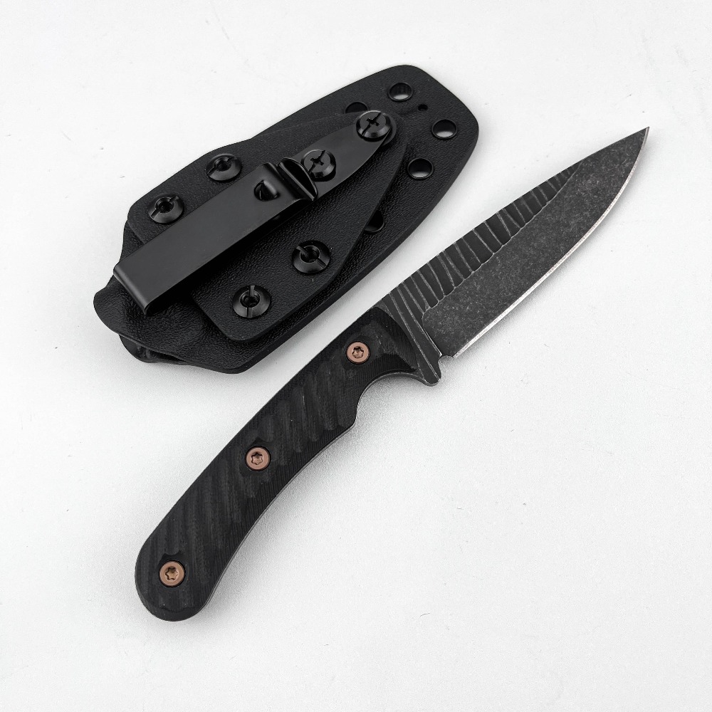 มีดบัชคราฟต์แบบฟูลแทง ใบมีด D2 - Edc Concealed Carry Knife บทวิจารณ์และราคา