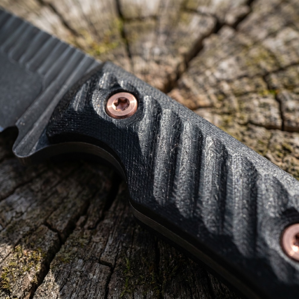มีดบัชคราฟต์แบบฟูลแทง ใบมีด D2 - Edc Concealed Carry Knife บทวิจารณ์และราคา