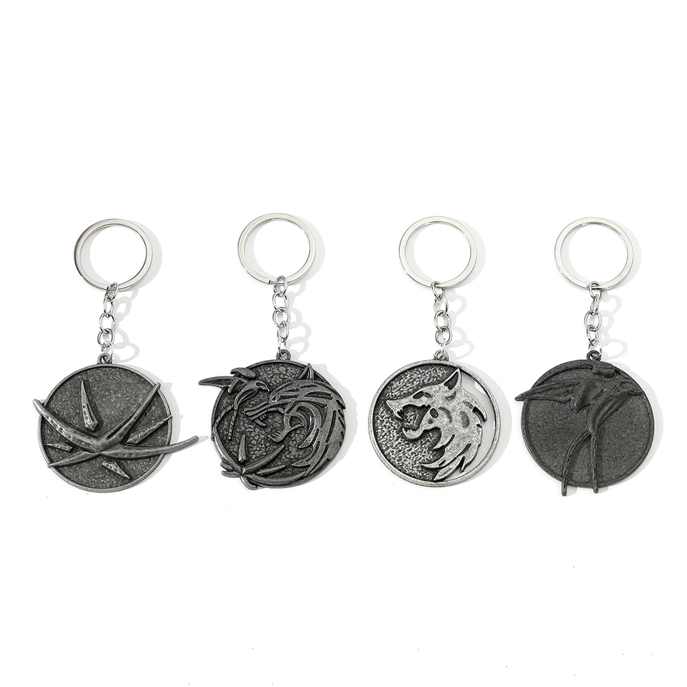 พวงกุญแจหัวหมาป่าสไตล์วินเทจ เ - Carabiner Keychain บทวิจารณ์และราคา