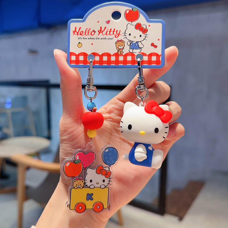 อะนิเมะเฮลโลคิตตี้พวงกุญแจเคที - Carabiner Keychain บทวิจารณ์และราคา