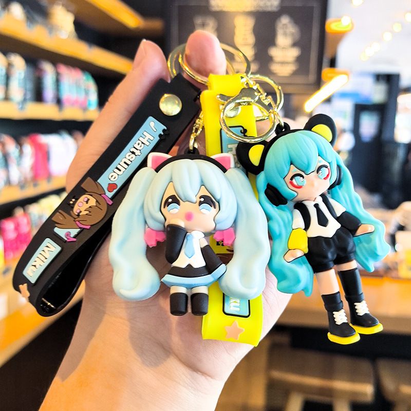 พวงกุญแจฮัตสึเนะ มิกุ การ์ตูนน - Carabiner Keychain บทวิจารณ์และราคา