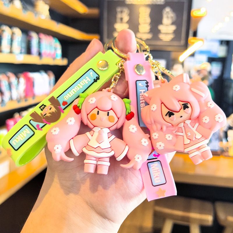 พวงกุญแจฮัตสึเนะ มิกุ การ์ตูนน - Carabiner Keychain บทวิจารณ์และราคา