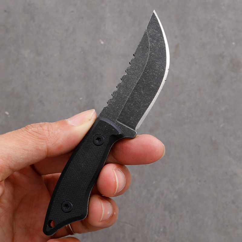 5CR15 สแตนเลสขนาดเล็กใบมีดมีด  - Edc Carry For Men บทวิจารณ์และราคา