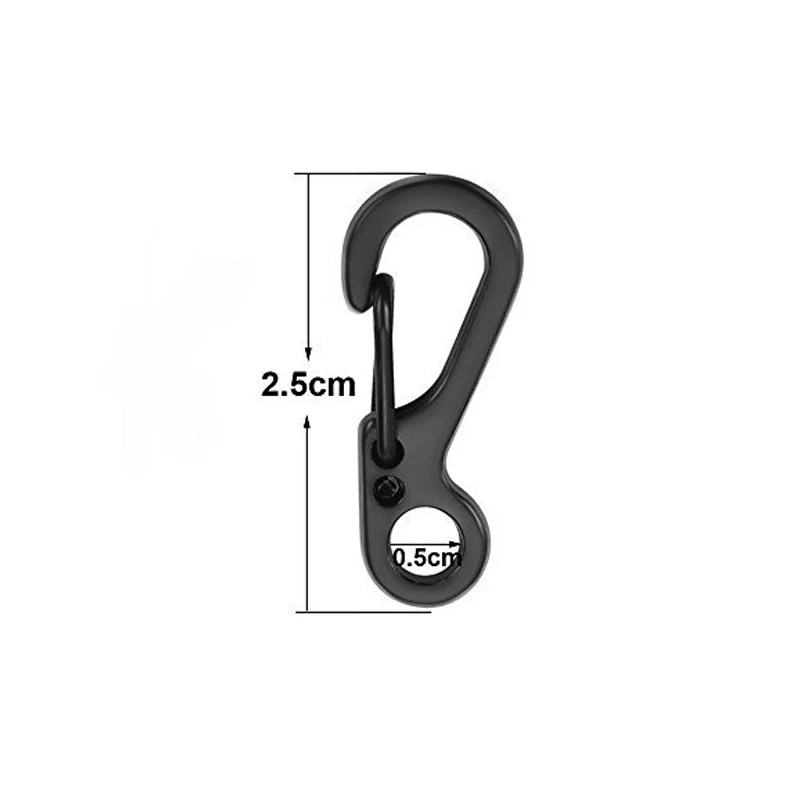 10 ชิ้น/ล็อต Mini Carabiner Pa - Edc Carry Kit บทวิจารณ์และราคา