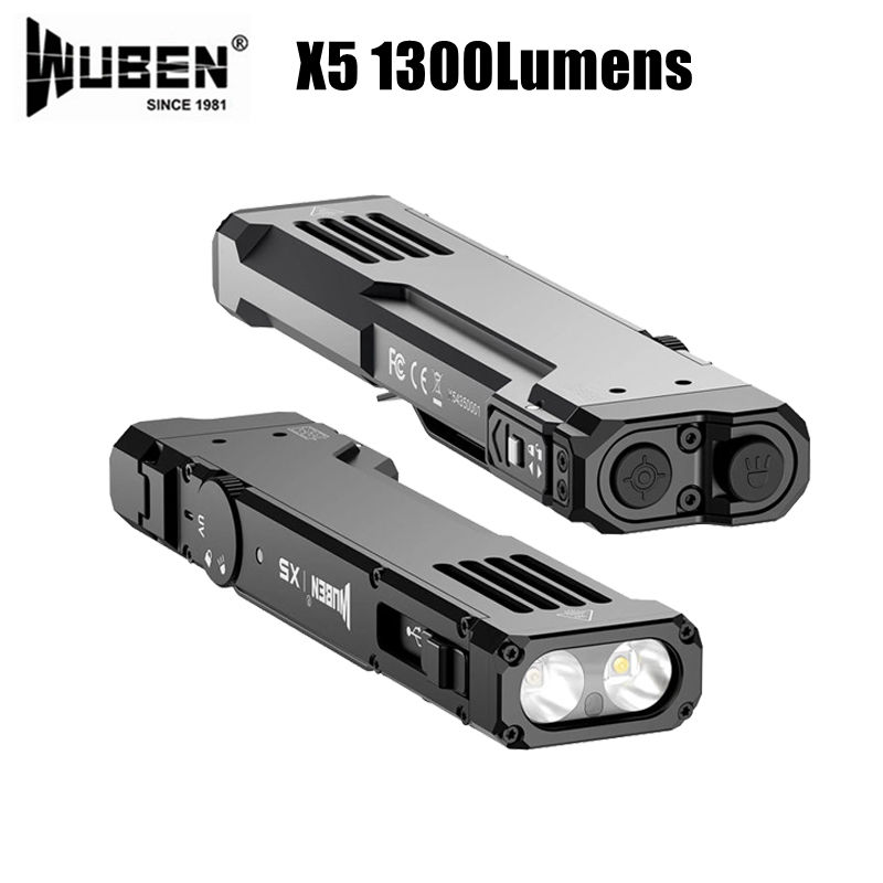 WUBEN X5 ไฟฉาย EDC ขนาดกะทัดรั - Edc Daily Carry บทวิจารณ์และราคา