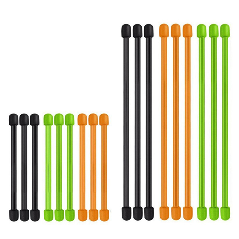 5PCSซิลิโคนZip Ties,แกนเหล็กซิ - Gear Tie Reusable บทวิจารณ์และราคา