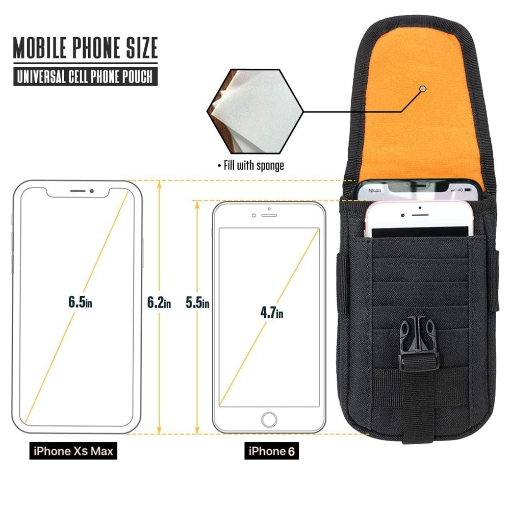 กระเป๋าใส่โทรศัพท์แบบยุทธวิธี  - Edc Deep Carry บทวิจารณ์และราคา