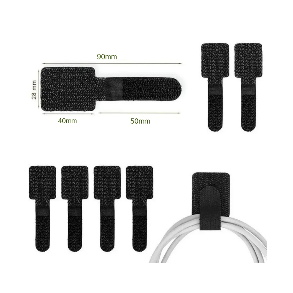 สายรัดเคเบิลแบบมีกาวในตัว ใช้ซ - Gear Tie Reusable บทวิจารณ์และราคา