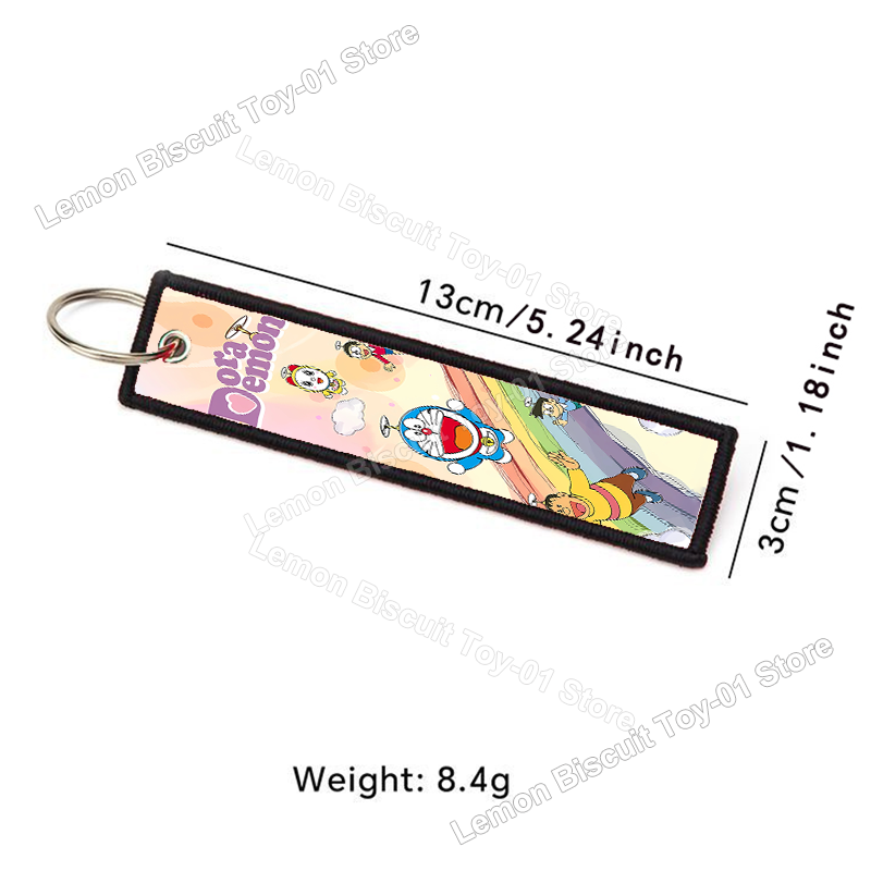 พวงกุญแจโดราเอมอน ปักลายการ์ตู - Carabiner Keychain บทวิจารณ์และราคา