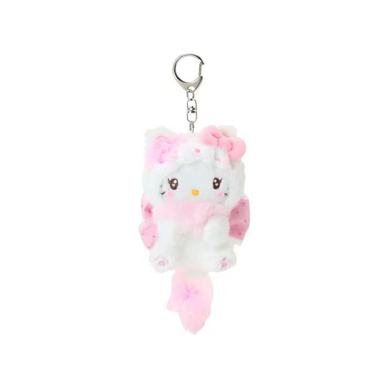 ตุ๊กตาเฮลโล คิตตี้ ครีมแคท โบว - Carabiner Keychain บทวิจารณ์และราคา