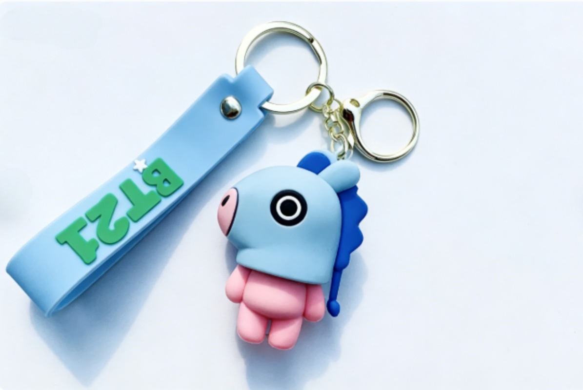 พวงกุญแจ BT21 โคยะ อาร์เจ ชูกี - Carabiner Keychain บทวิจารณ์และราคา