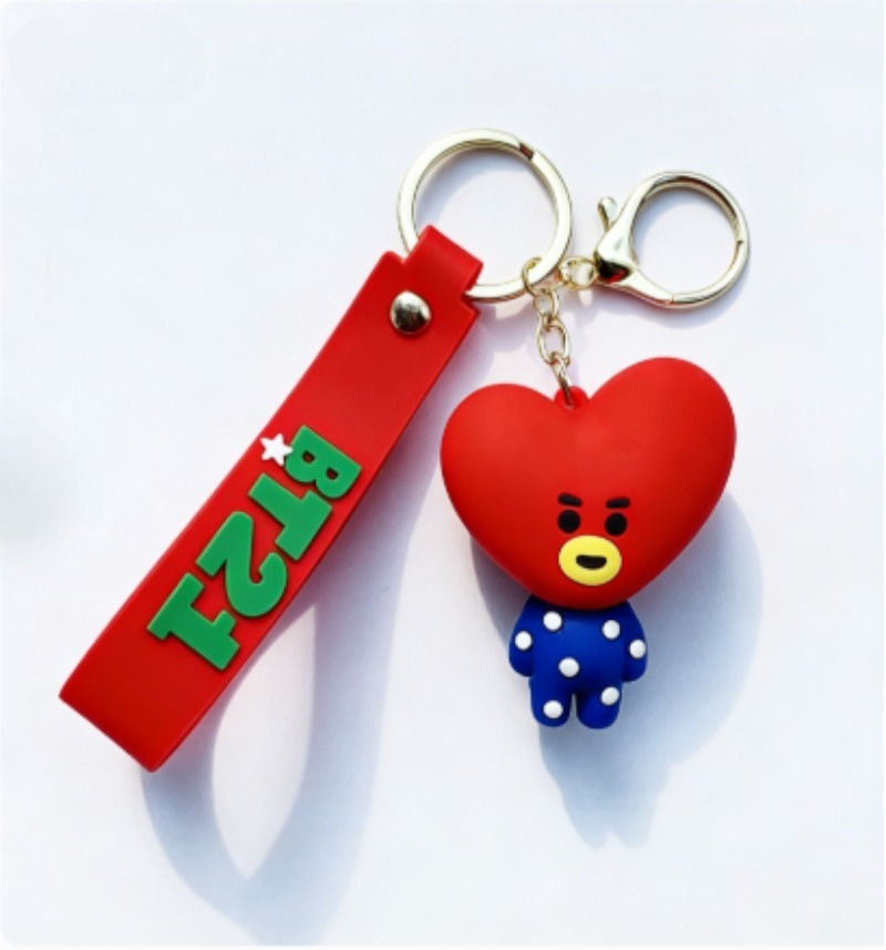 พวงกุญแจ BT21 โคยะ อาร์เจ ชูกี - Carabiner Keychain บทวิจารณ์และราคา
