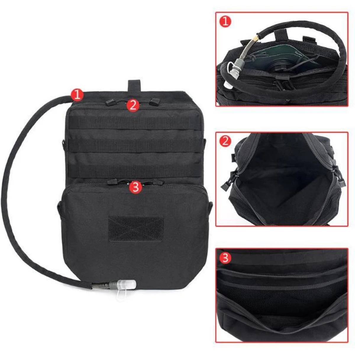 กระเป๋าเป้สะพายหลังสำหรับออกแค - Edc Carry Kit บทวิจารณ์และราคา