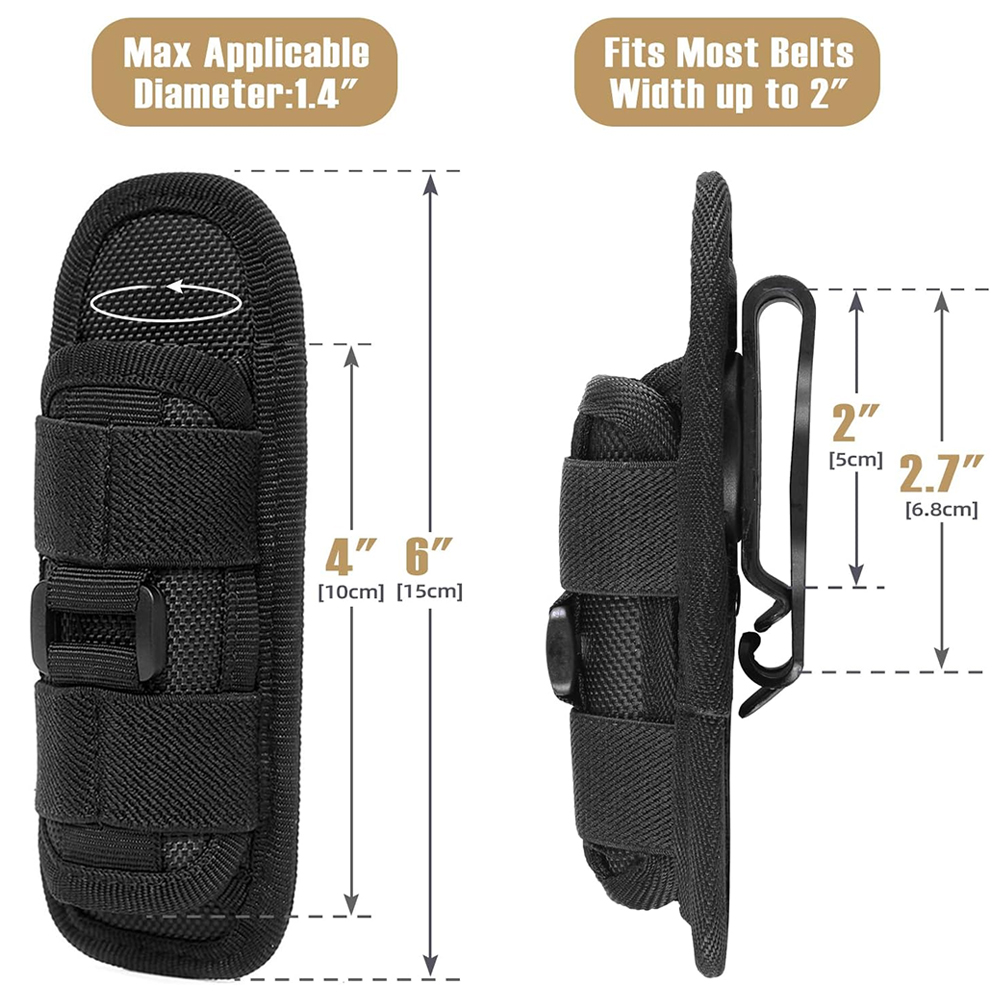 กระเป๋าใส่ไฟฉายยุทธวิธีซองโมลท - Appendix Carry Edc บทวิจารณ์และราคา