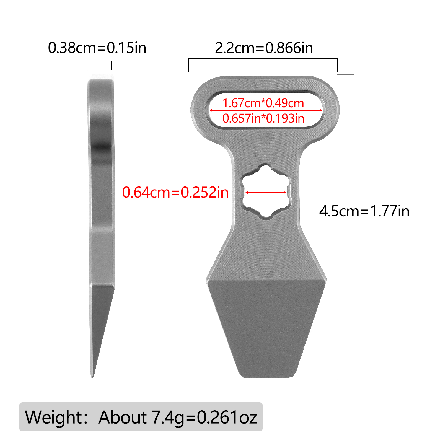 TC4 ไทเทเนียมอัลลอยด์พวงกุญแจจ - Edc Carry For Men บทวิจารณ์และราคา