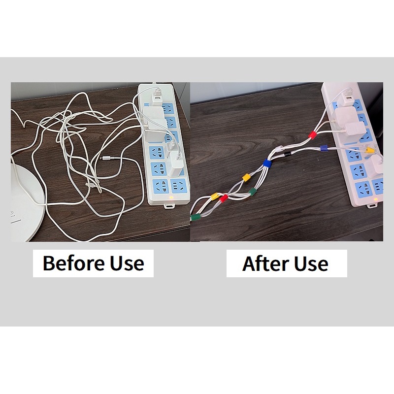 5M SelfกาวFastener 10/12/15/20 - Gear Tie Reusable บทวิจารณ์และราคา