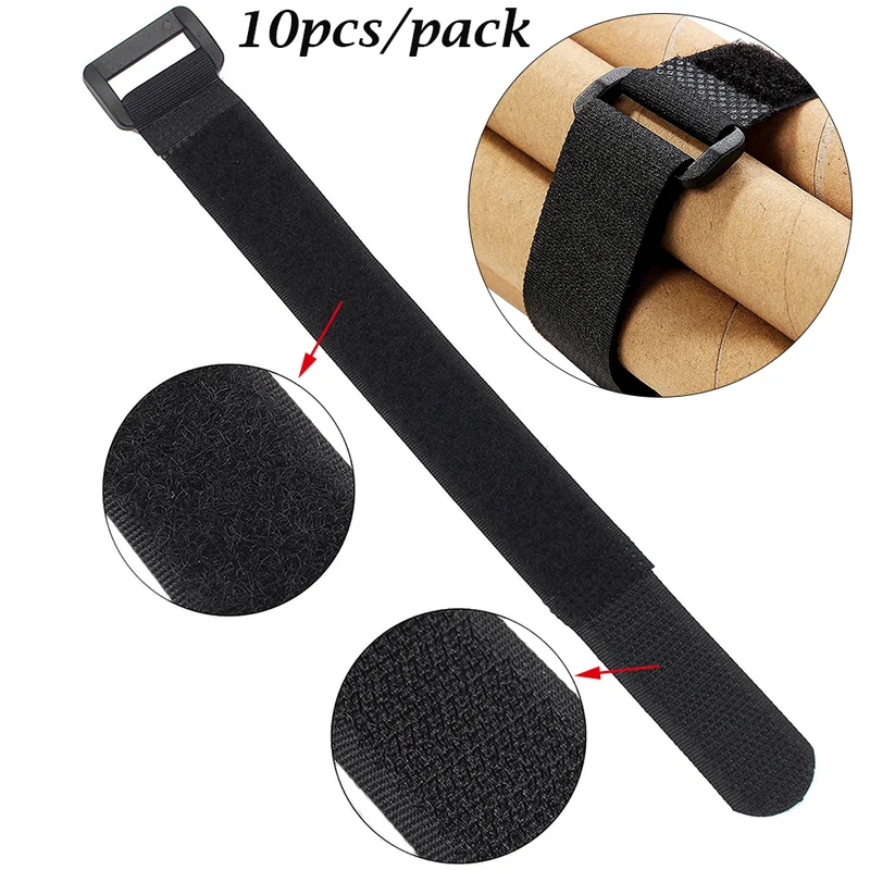 10 PC 2*50 ซม.Reusable Fasteni - Gear Tie Reusable บทวิจารณ์และราคา