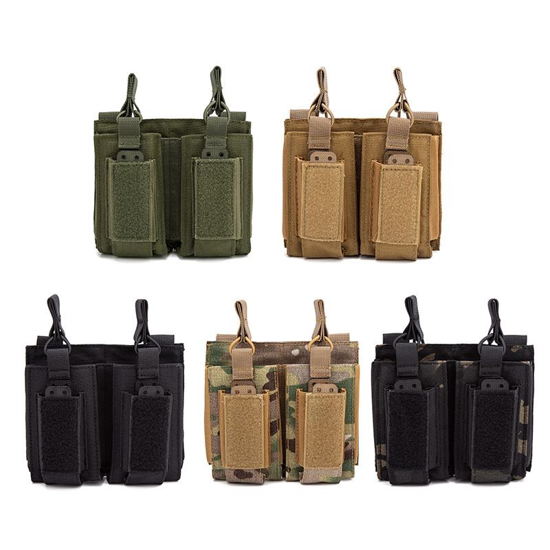 M4 M14 M16 Molleคู่นิตยสารกระเ - Edc Carry Holster บทวิจารณ์และราคา