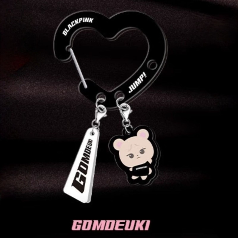 สินค้าธีมพัดลมอะคริลิกสีดำชมพู - Carabiner Keychain บทวิจารณ์และราคา