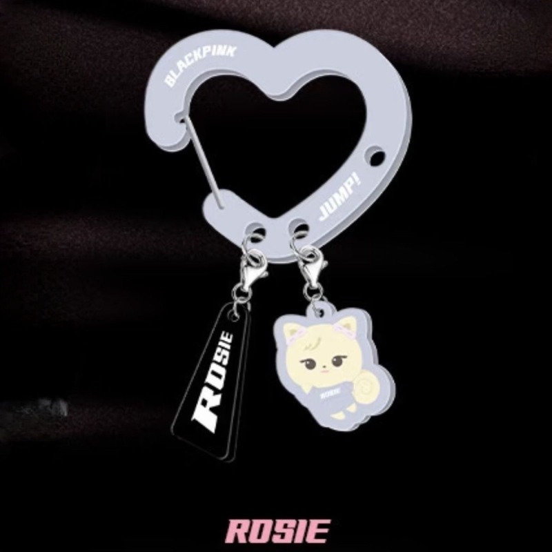 สินค้าธีมพัดลมอะคริลิกสีดำชมพู - Carabiner Keychain บทวิจารณ์และราคา