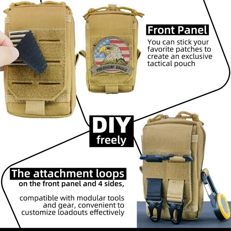 กระเป๋าคาดเอวอเนกประสงค์ Tacti - Edc Carry Holster บทวิจารณ์และราคา