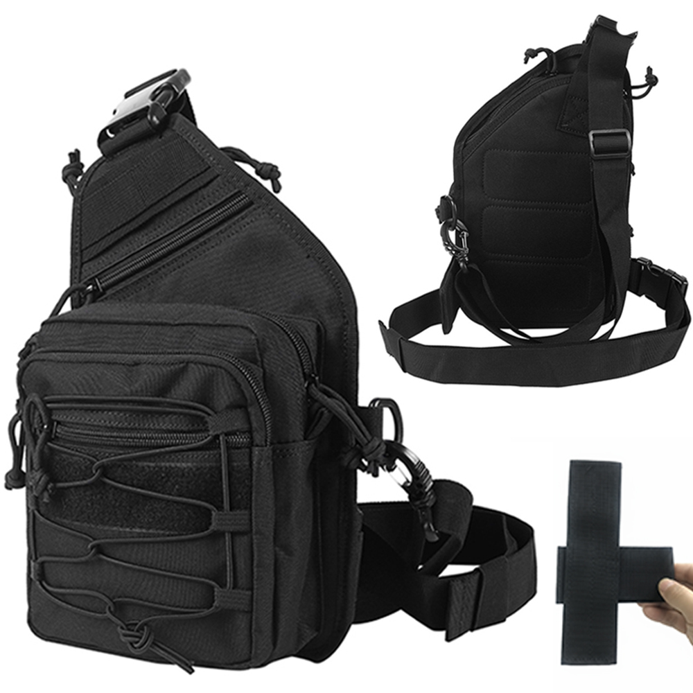 กระเป๋าปืนยุทธวิธี EDC กระเป๋า - Edc Concealed Carry Sling Bag บทวิจารณ์และราคา