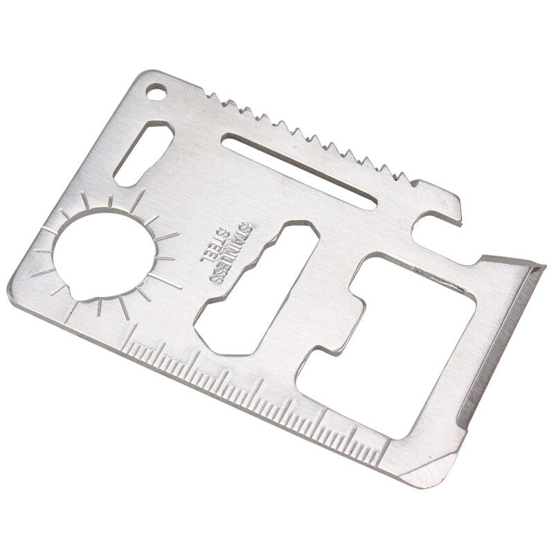 กระเป๋าเครื่องมือบัตรเครดิต 11 - Multitool Credit Card บทวิจารณ์และราคา