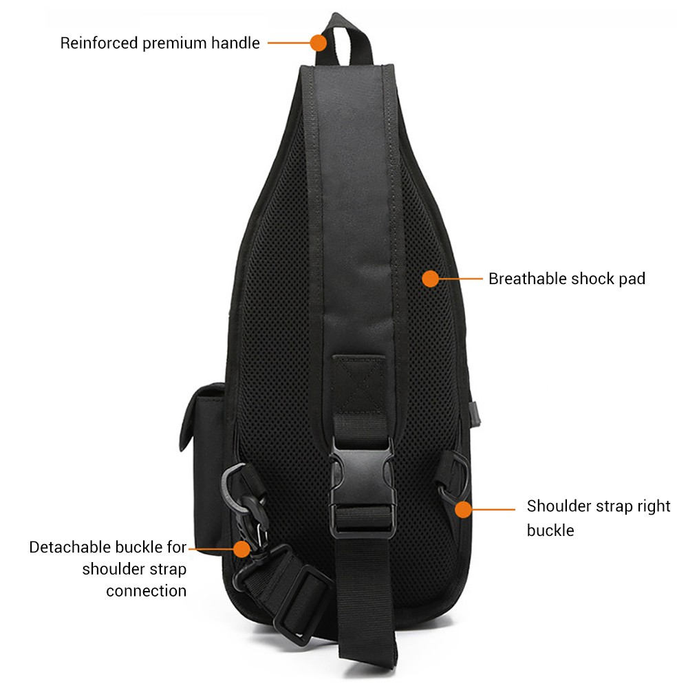 กระเป๋าปืนพกพาแบบยุทธวิธี กระเ - Edc Concealed Carry Sling Bag บทวิจารณ์และราคา