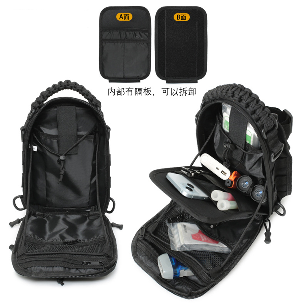 กระเป๋าสะพายข้างแบบยุทธวิธีอเน - Edc Concealed Carry Sling Bag บทวิจารณ์และราคา