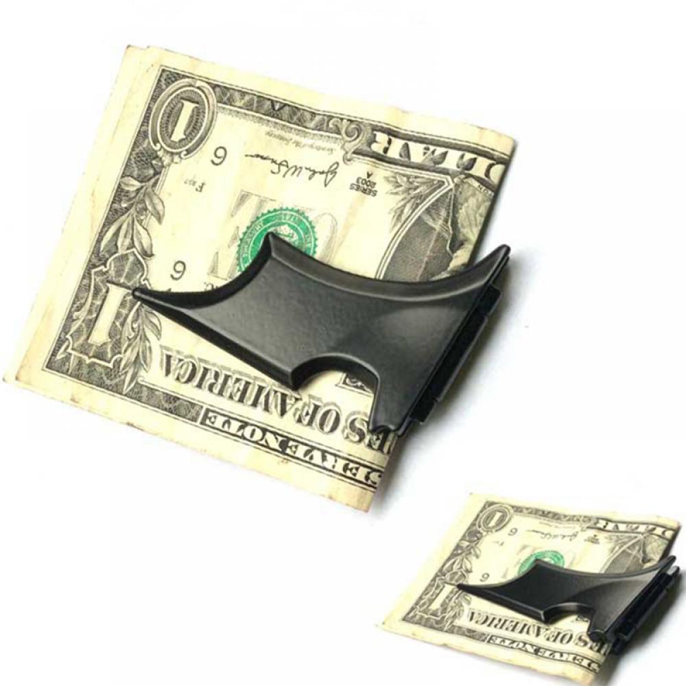 กระเป๋าสตางค์สีดำลายค้างคาวตลก - Money Clip Magnetic บทวิจารณ์และราคา