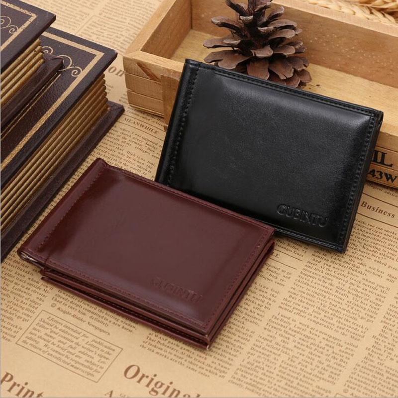 ร้อนขายแฟชั่นผู้ชายหนังเงินคลิ - Money Clip Magnetic บทวิจารณ์และราคา
